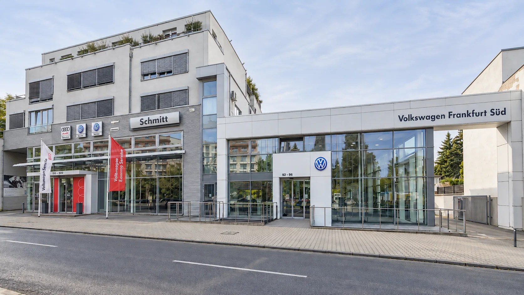 Autoschmitt Volkswagen Frankfurt Süd an der Schwarzwaldstraße